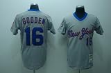 DWIGHT GOODEN New York Mets 1985 Majestic Cooperstown Throwback "St. Patty's Day" Baseball Jersey, LARGE