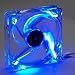 80mm Blue LED Cooling PC Case Fan
