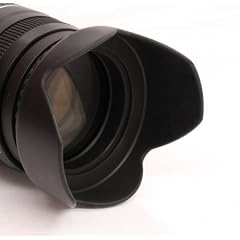 Sonnenblende Universal 58mm z.B f�r Canon EF-S 55-250mm 1:4,0-5,6 IS + Pro Lens Cap 58mm (Schnappdeckel)