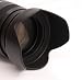 Sonnenblende Universal 58mm z.B für Canon EF-S 55-250mm 1:4,0-5,6 IS + Pro Lens Cap 58mm (Schnappdeckel)