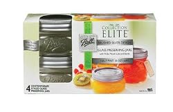 Jarden Home Brands #1440061162 4PK 8OZ Platinum Jar