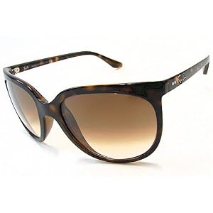 Ray Ban RB 4126 Cats 1000 Sunglasses RayBan RB4126 Havana Brown 710 57 Shades