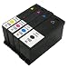 4 Pack Compatible Cartridges for Lexmark 100XL Black Cyan Magenta Yellow