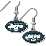 Siskiyou New York Jets Dangle Earrings