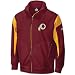 Washington Redskins ''Apollo'' Full-Zip Hooded Sweatshirt (Maroon) L