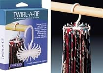 Twirl-a-Tie Tie Rack/Organizer