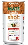 Ito En Mate Sencha Shot, Yerba Mate with Green Tea, 6.4-Ounce Cans (Pack of 30)