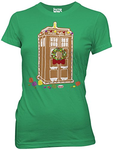 Ripple Junction Doctor Who Gingerbread Tardis Junior's T-Shirt