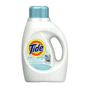 Tide Laundry Detergent, 50 Ounce (Pack of 2)