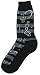 Men's Music Notes Trouser Socks by Foot Traffic