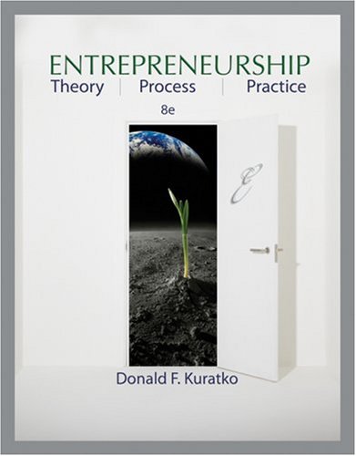 Entrepreneurship: Theory, Process, and Practice