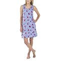 Nick & Nora&reg; Sleeveless Henley Sleep Gown - Mixed Berries