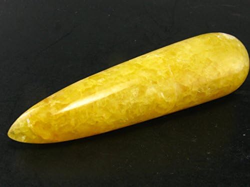 Golden Himalayan Gold Azeztulite Wand From Himalayas - 2.9"