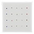 Sterling Silver Nose Studs with 1.8mm Color CZs Hand Set - Straight End - Set of 20 Pcs in a Case