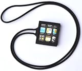 IPOD NANO 6TH GENERATION 6G 8GB 16GB SILICONE NECKLACE LANYARD CASE / COVER / SKIN – BLACK Guide