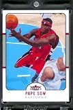 2006-07 Fleer # 185 Pape Sow Toronto Raptors Basketball Card - Mint Condition - In Protective Display Case !