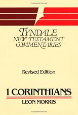 The First Epistle of Paul to the Corinthians: An Introduction and Commentary (Tyndale New Testament Commentaries)