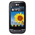 LG P690 Optimus Smartphone (8,13 cm (3,2 Zoll) Touchscreen, HSDPA, GSM, 3 Megapixel Kamera, MP3) schwarz