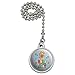 GRAPHICS & MORE Cartoon Dance Your Cares Aware Fraggle Rock Red Ceiling Fan Light Pull Chain