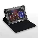 Pyrus Electronics (TM) Premium Synthetic Leather Case with built-in Stand for Blackberry Playbook Tablet (KDL)
