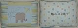 CoCaLo Elephant Parade Pillow - Green/ Blue/ Yellow