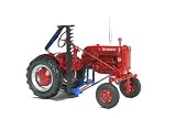 SpecCast ZJD 1607 Red 1/16 Scale Farmall Cub with Sickle Mower