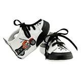 Lil Tootsies "Biker Dude" High Top Baby Shoes - Size 3 - 6 Months