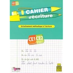Cahier d'�criture CE1-CE2