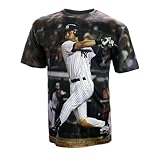 MLB New York Yankees Derek Jeter Sublimated High Definition Photo Tee Shirt Boys'