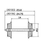 H0 RO AC-WHEEL SET Ã 11MM 2 PCS.