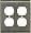 SATIN NICKEL Switchplates Outlet Covers, Rocker, GFCI 2 Duplex