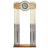 NBA6000-DN - Denver Nuggets NBA Billiard Cue Rack with Mirror