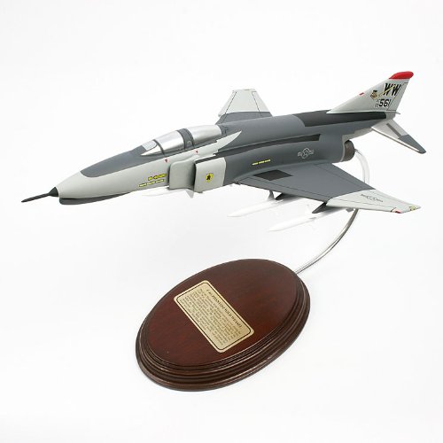 F-4G Phantom Wild Weasel Wood Model Airplane