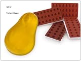 Martellato Jelliflex Pear Mold, 24 per sheet