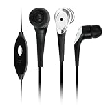 I-Tec Ear Subs with Microphone, Ambient Noise Isolation and 3 Size Inserts for iPod and MP3 Players (Black)
