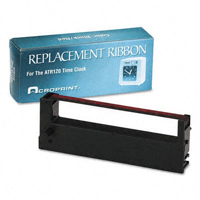 Acroprint 39-0127-000 Ribbon for Model ATR120 Time Clock, Black/Red