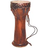 Large Brown Dumbek Drum Fishskin (5 x 15)