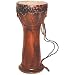 Musical Instruments : Large Brown Dumbek Drum Fishskin (5" x 15")