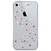 Muvit - BMTMWIP4KMIX - Coque Swarovski Elts Milkyway Cristall�e pour iPhone 4 / 4S - Blanc/Rose