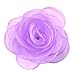 Merdia Women's Lovely Silk Flower Hair Clip Rose Brooches [Jewelry]