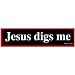 Jesus Digs Me Decal