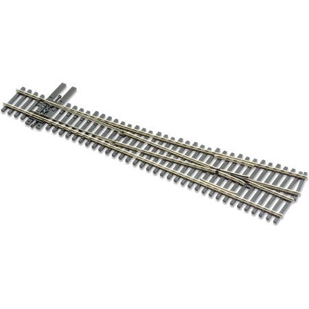 Peco HO Scale Code 83 Insulfrog #8 Left-Hand Turnout