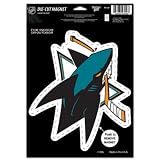 San Jose Sharks Official Logo 6"x9" Magnet