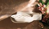 K-10501-56 | COLIBRI SOAP HOLDER - TENDER GREY
