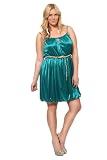 Torrid Plus Size Teal Glam Bubble Dress