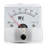 Amico DC 0-50mV Analog Voltage Panel Meter Measuring Head