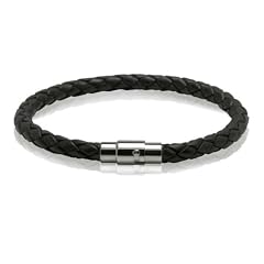 Bliss Republic Unisex-Armband Leder schwarz 60160094 17