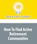 How To Find Active Retirement Communities