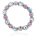 Jewelry : Pink And Blue Evil Eye Mglass Bracelets