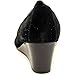 Vionic Women's Hayes Black Wedge - 9 B(M) US